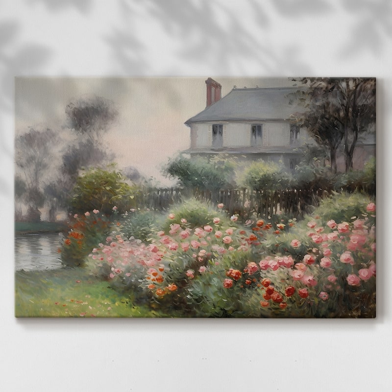 Vintage Landscape -DCCCXLVI -Gallery Wrapped Canvas