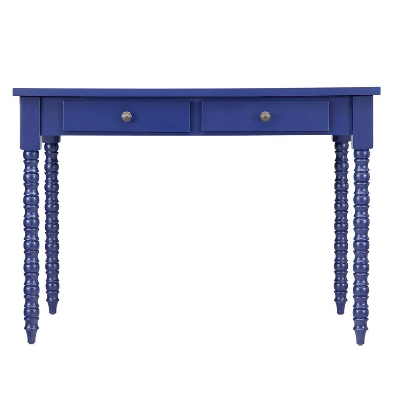Lyndale 2-Drawer Helix Legs Office Desk by iNSPIRE Q Bold