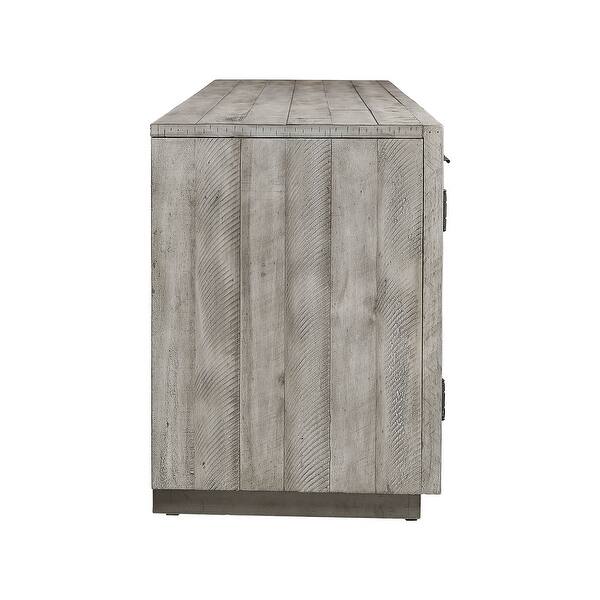 Signature Design by Ashley Naydell Gray Extra Large TV Stand with