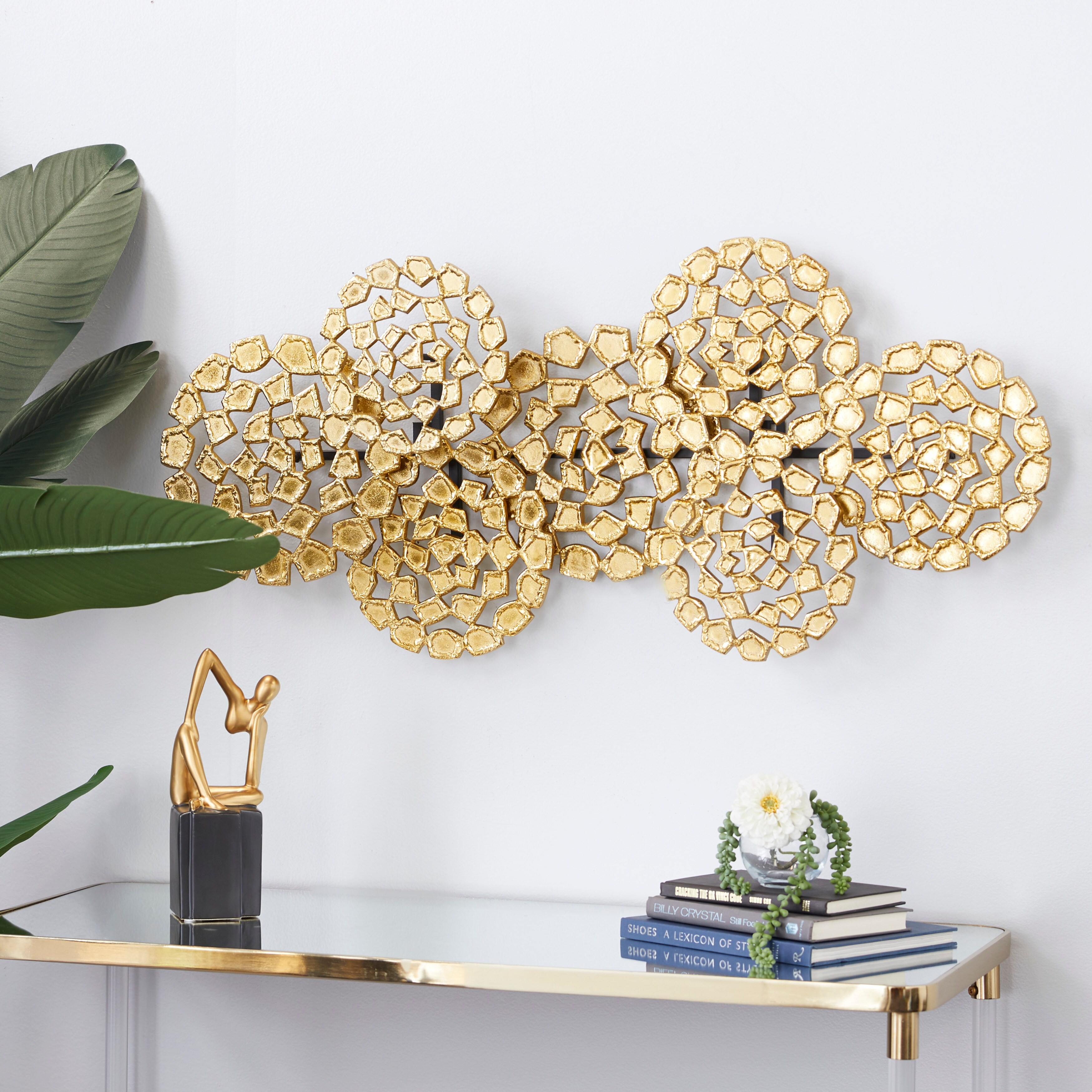 Venus William Collection Aluminum Contemporary Wall Decor 42 X 20 42 X 4 X 20 Overstock 32877121