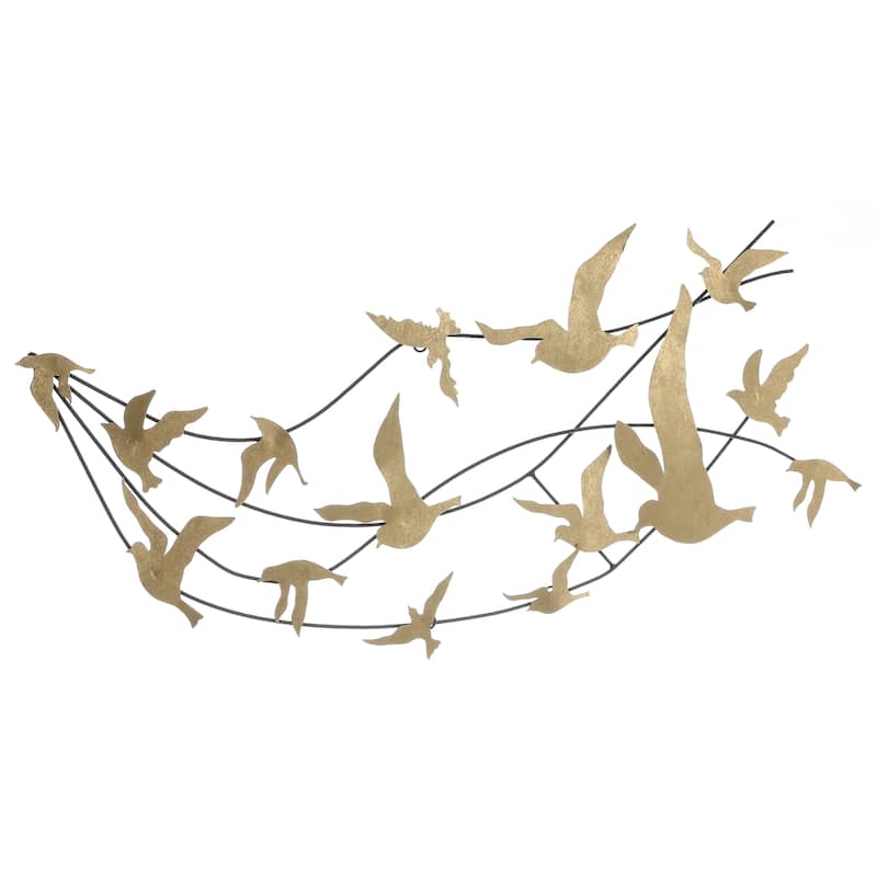 SAFAVIEH Hadwig Wall Decor - 31.8" W x 2.16" L x 17.3" H - 32Wx2Dx17H