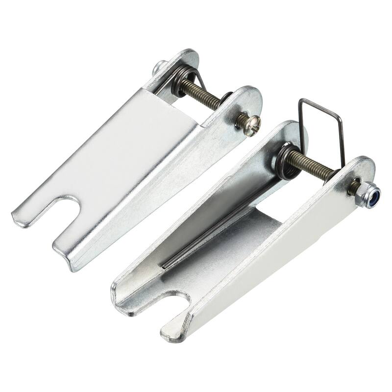 77mm Hook Safety Latch Kit, Metal Towing Hitch Replacement, Silver