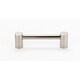 preview thumbnail 3 of 4, Alno Contemporary I 3-1/2 Inch Center to Center Handle Cabinet Pull Satin Nickel