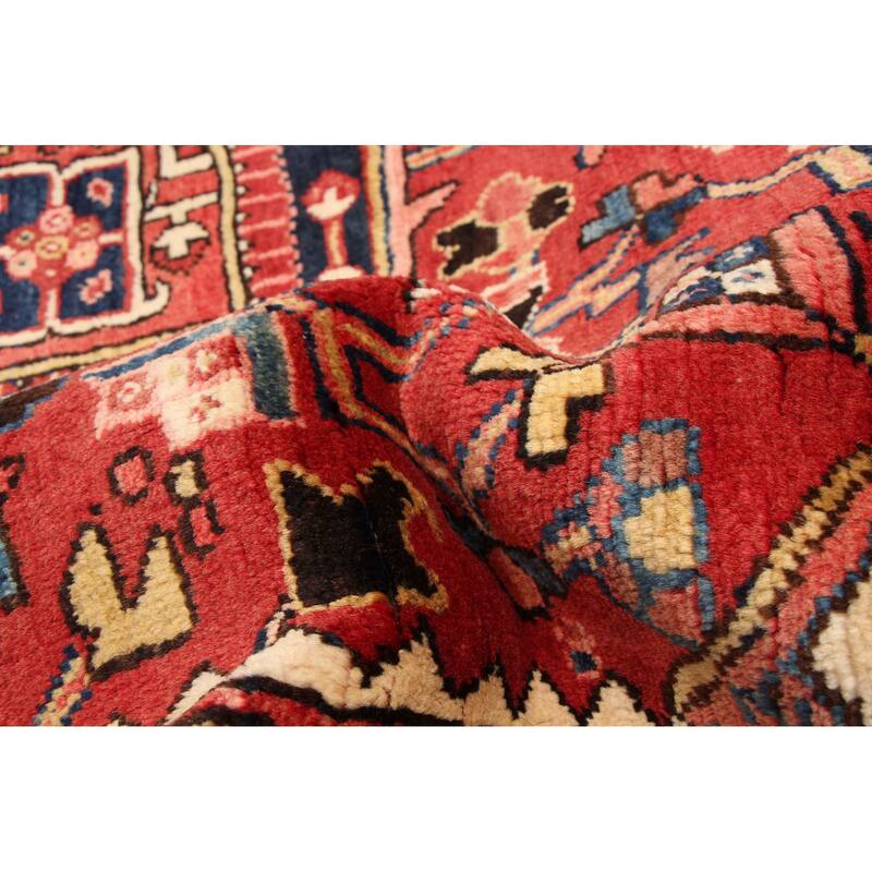 ECARPETGALLERY Hand-knotted Sarabi Red Wool Rug - 8'8 x 11'10