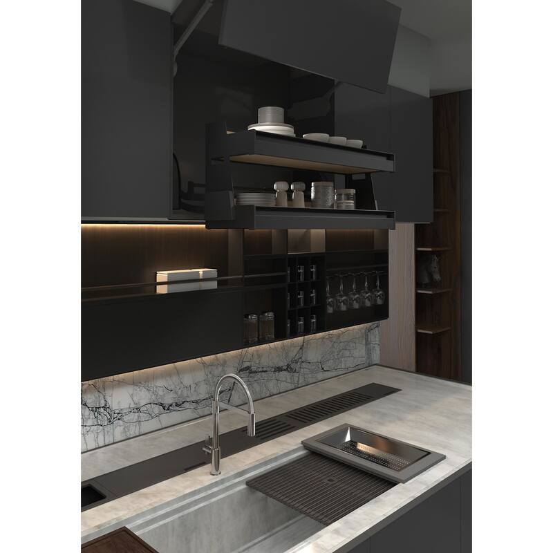 Rev-A-Shelf 5PDYO Modern 34-3/4" Wide Pull or Swing Out Shelf Frame