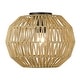 preview thumbnail 5 of 4, Golden Lighting 6933-FM BLK-NR Florence 14" Wide Flush Mount Globe
