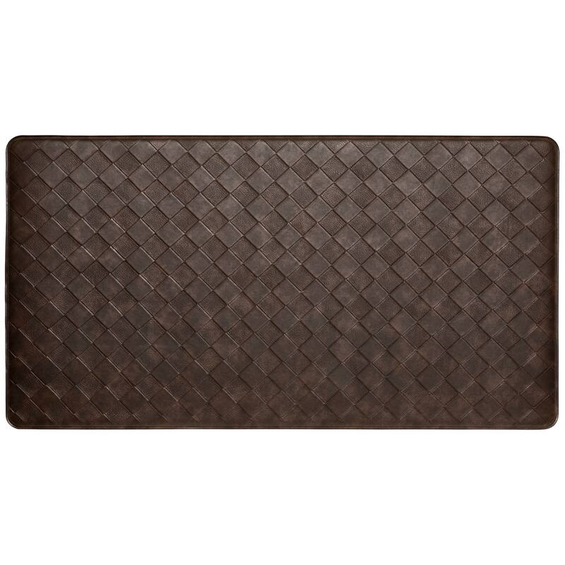 Home Dynamix Trenton Solace Traditional Diamond Textured Kitchen Mat