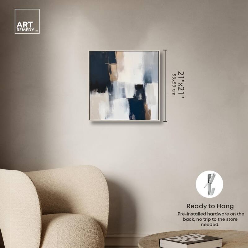 Stormy Hues II Canvas by Art Remedy