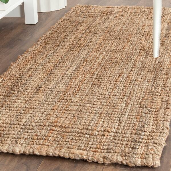 slide 2 of 6, SAFAVIEH Jerneja Handmade Solid Chunky Jute Area Rug 2' x 10' - Natural