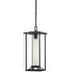 preview thumbnail 1 of 4, The Great Outdoors Trescott Single Light 7" Wide Outdoor Single Mini Black