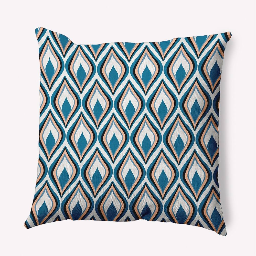 Feathers Indoor/Outdoor Throw Pillow
