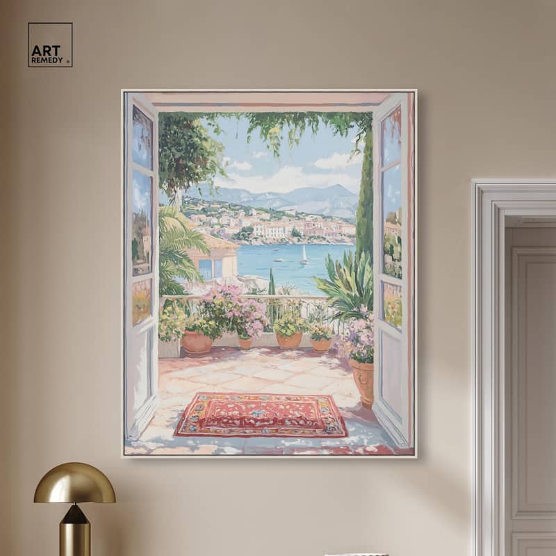 Room with a View Canvas by Art Remedy