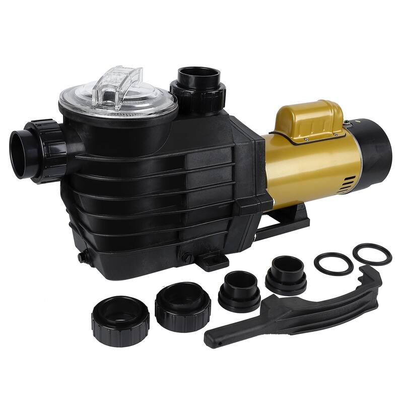 2HP Swimming Pool Pump Single Speed In/Above Ground Water Pump,115V -  5568GPH & High Flow, Primming Swimming Pool Pumps|3HP