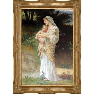 William-Adolphe Bouguereau 'Innocence, 1893' Hand Painted Oil ...