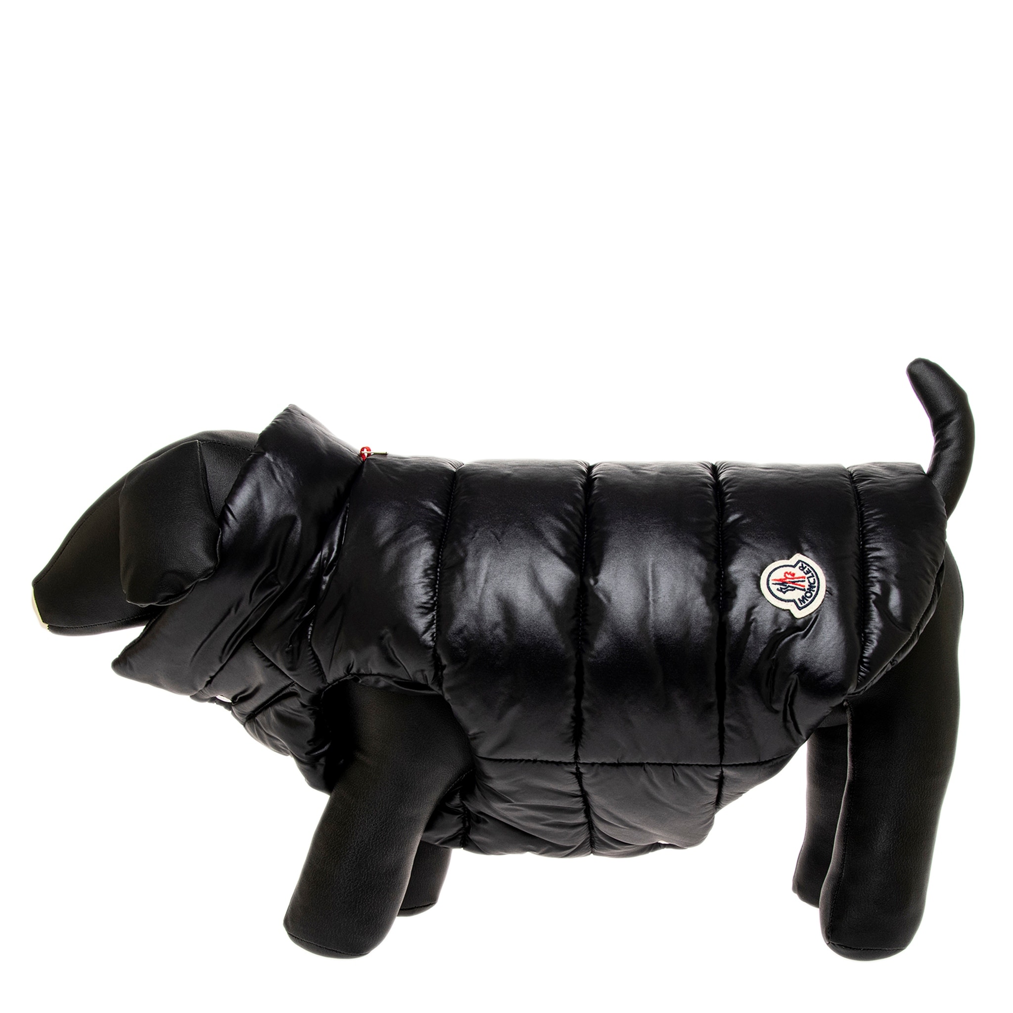 MONCLER & Poldo 犬服 ダウンジャケット 黒 Moncler-X-Poldo-Padded-Dog-