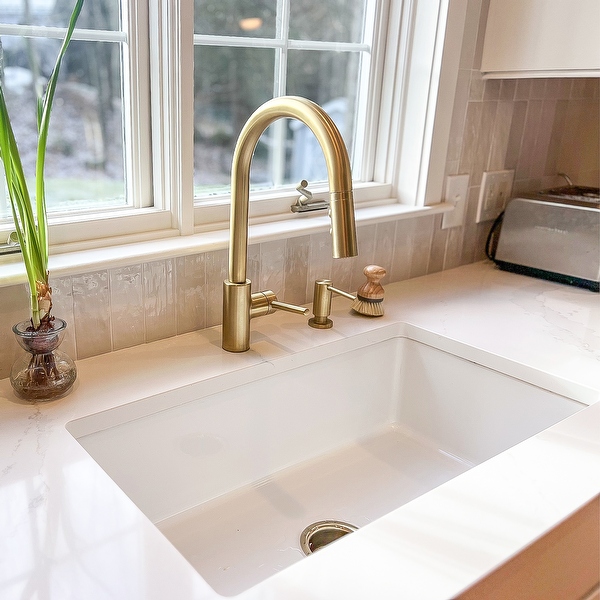 Eden Crisp White Fireclay 23