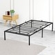 preview thumbnail 7 of 18, Metal Platform Bed Frame with Sturdy Steel Bed Slats Mattress Foundation No Box Spring Needed Large Storage Space