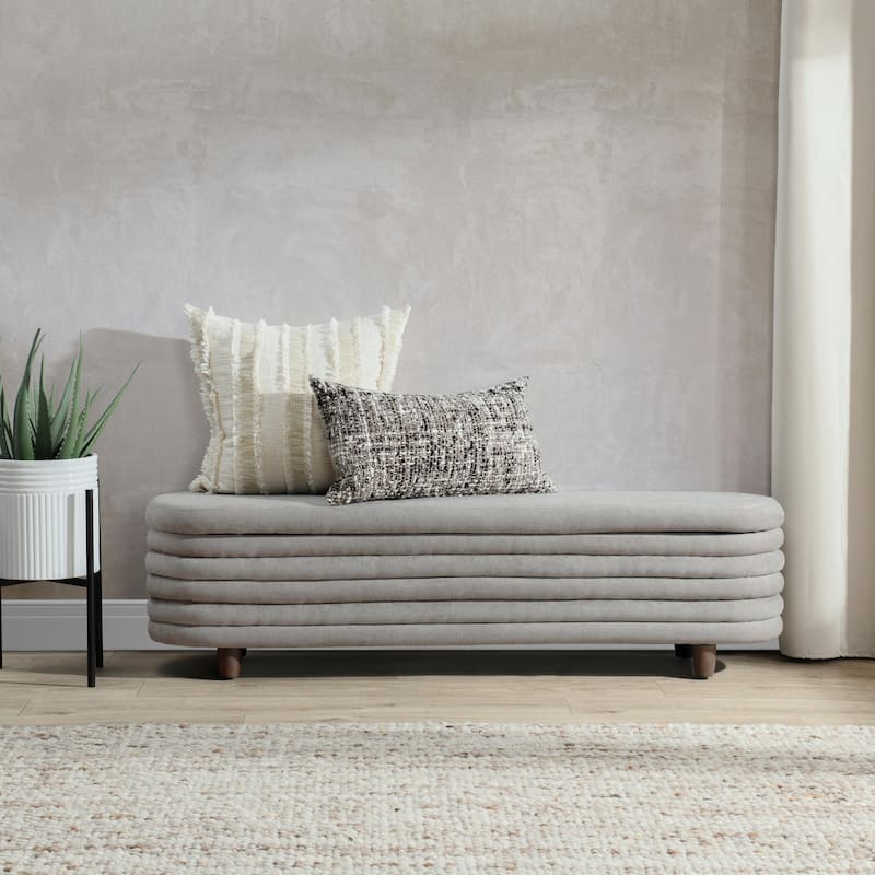 Anders Storage Bench by Kosas Home - Beige