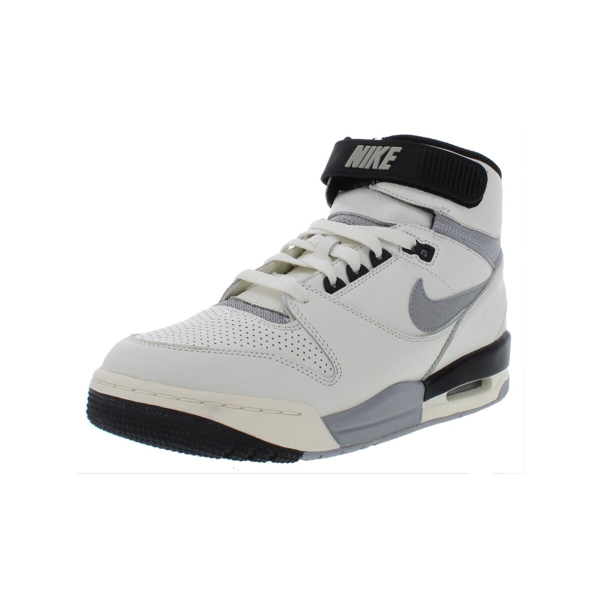 Shop Nike Mens Air Revolution Vintage Qs Basketball Shoes High Top