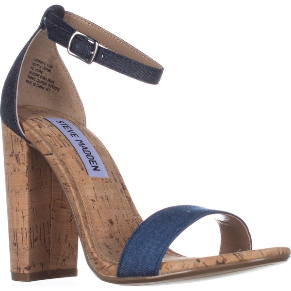 steve madden denim sandals