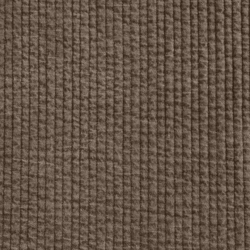 HiEnd Accents Stonewashed Cotton Velvet 1 Piece 27x27 inch Quilted Euro Sham