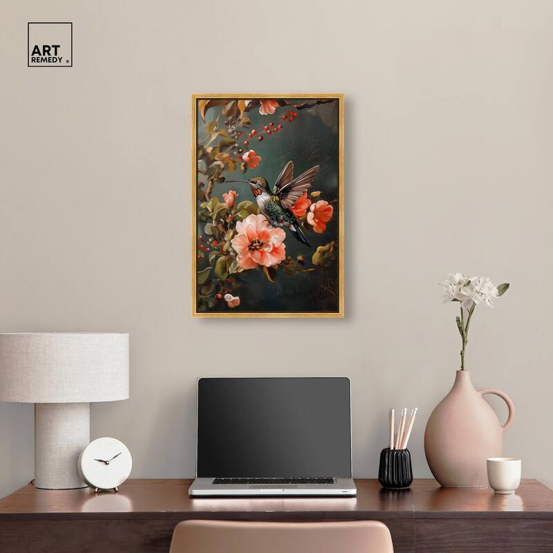 Whirring Wings I Canvas by Art Remedy