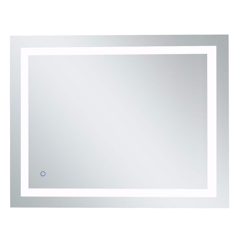 Avalon 30" x 40" Hardwired LED mirror - Silver
