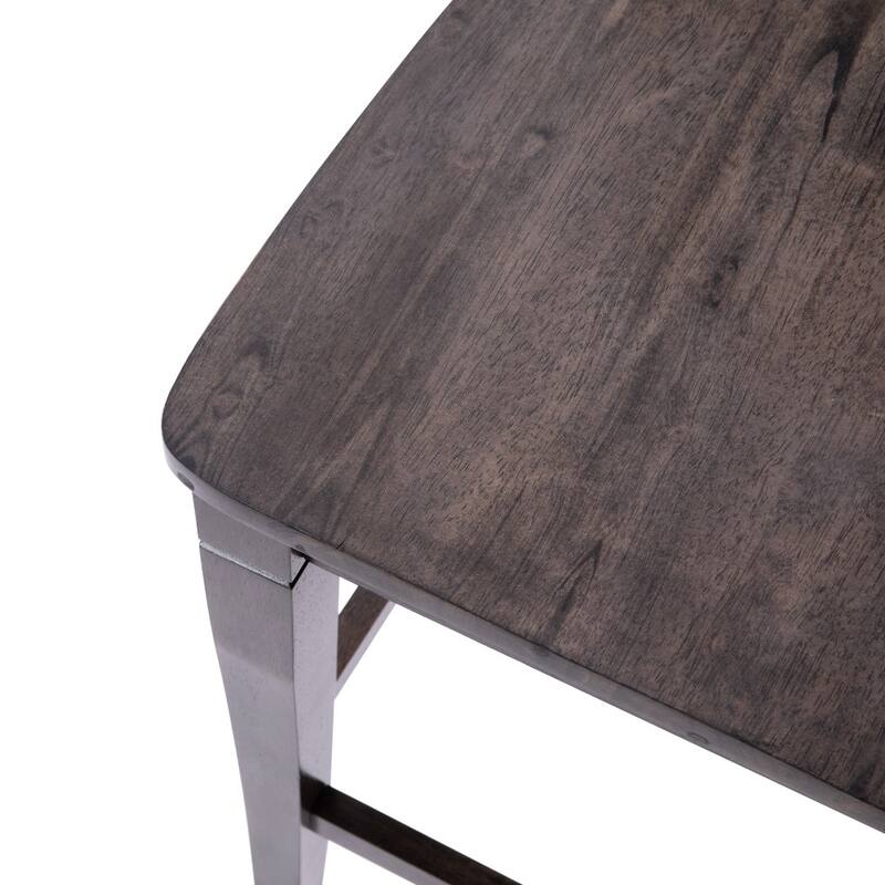 Modern Farmhouse Wooden Counter Stools