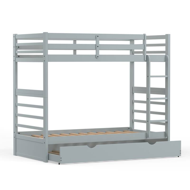 Plana Wood Bunk Bed and Trundle
