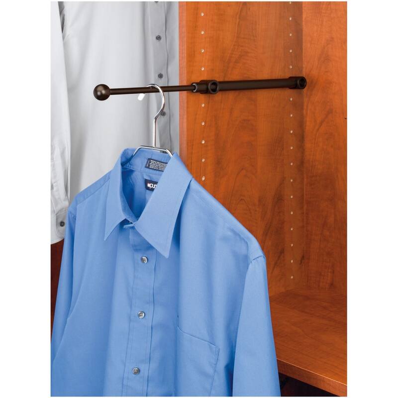 Rev-A-Shelf CVR Series 12 Inch Pull Out Designer Closet Valet Rod