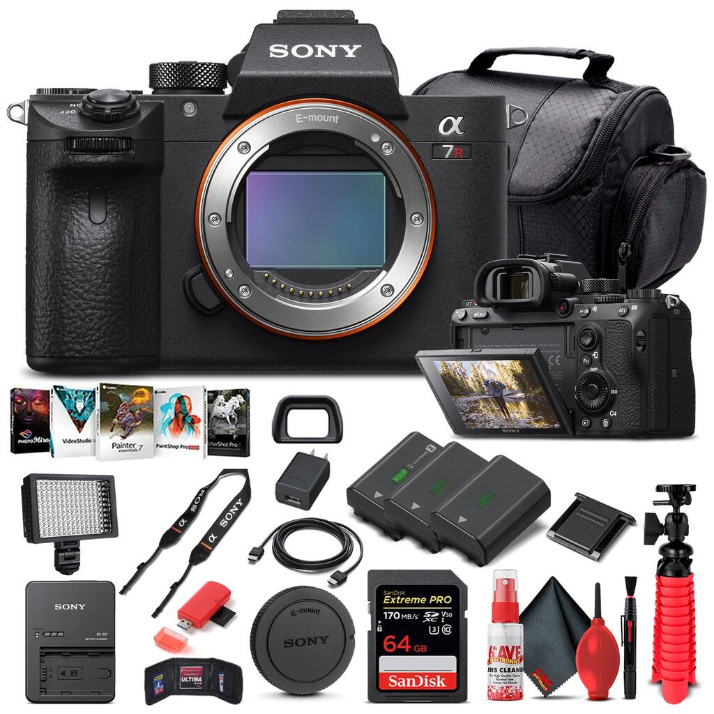 Sony Alpha a7R III Mirrorless Camera Body Only ILCE7RM3/B - Advanced