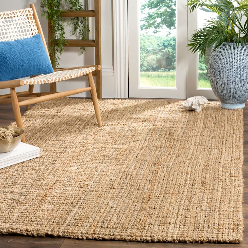 SAFAVIEH Handmade Natural Fiber Beacon Jute Rug - 4' x 6' - Natural - Rectangle