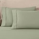 preview thumbnail 17 of 50, Superior 1200 Thread Count Egyptian Cotton Solid Pillowcase - (Set of 2) King - Sage