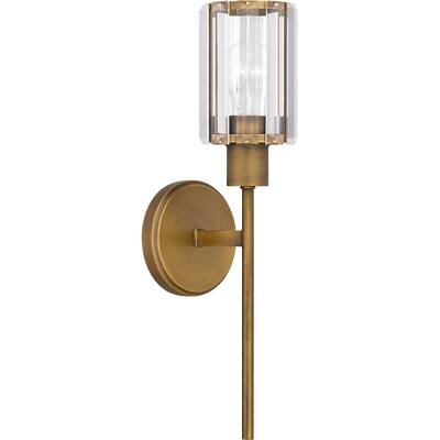 Isla 1-Light Weathered Brass Wall Sconce