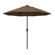 preview thumbnail 62 of 89, North Bend 9-foot Auto-tilt Round Sunbrella Patio Umbrella by Havenside Home Cocoa