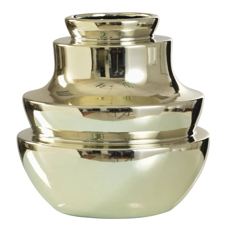 StyleCraft Dynasty - Norman Wyatt Home - 10" Ceramic - Gold