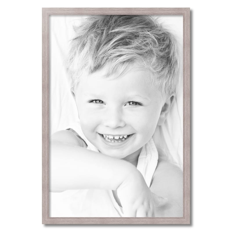 ArtToFrames Metro Modern 24x36 Inch Picture Frame, 1.25 Inch MDF Poster Frame Available in Multiple Colors (FRBW26-24x36)