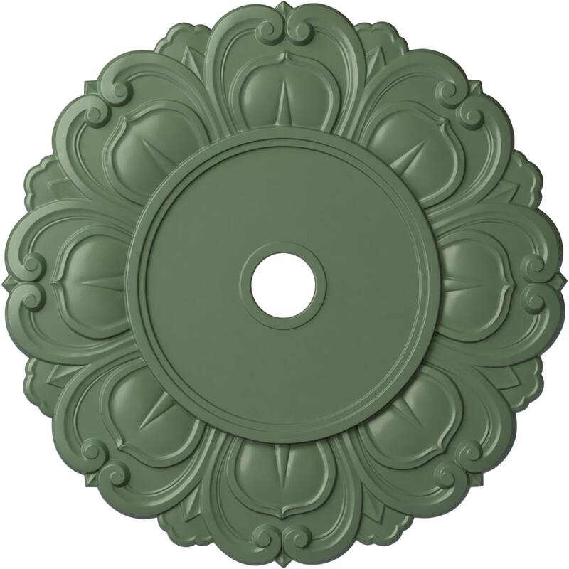 32 1/4"OD x 3 5/8"ID x 1 1/8"P Angel Ceiling Medallion