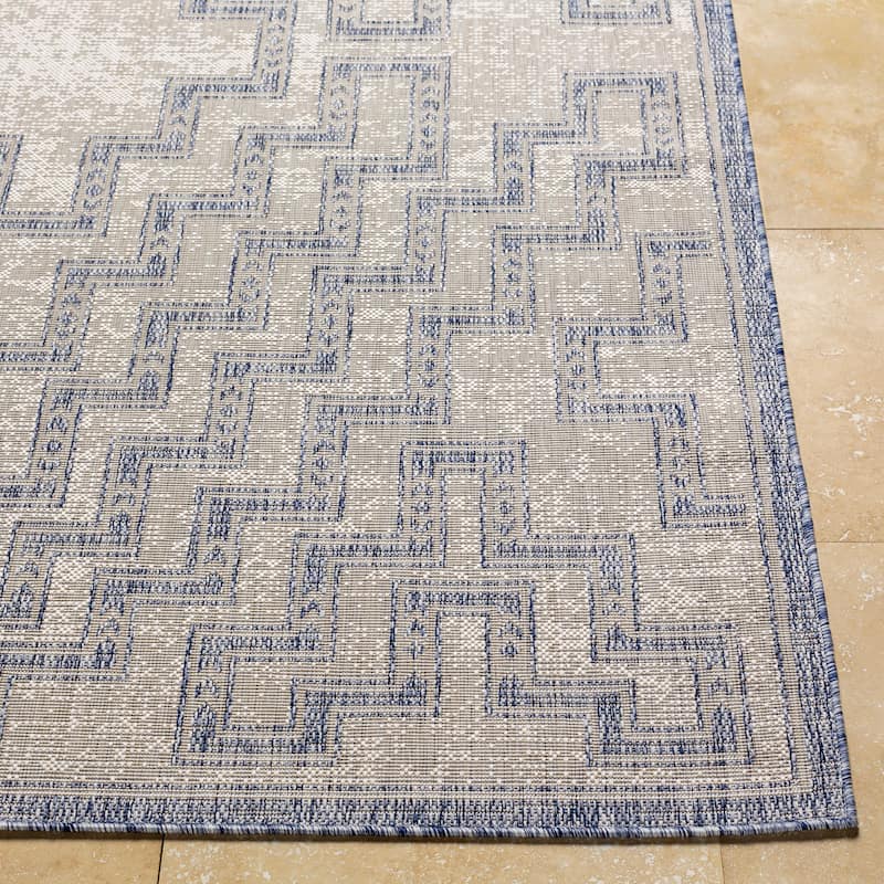 Livabliss Soralei Global Geometric Indoor/ Outdoor Area Rug