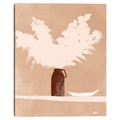 Vase & Bowl Canvas Art Print