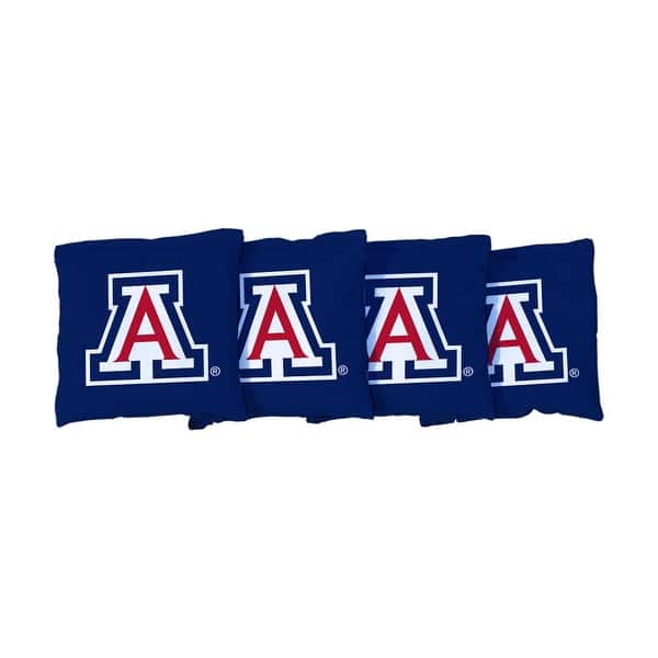 slide 2 of 3, Arizona Wildcats Blue Cornhole Bags All-Weather Resin Filled