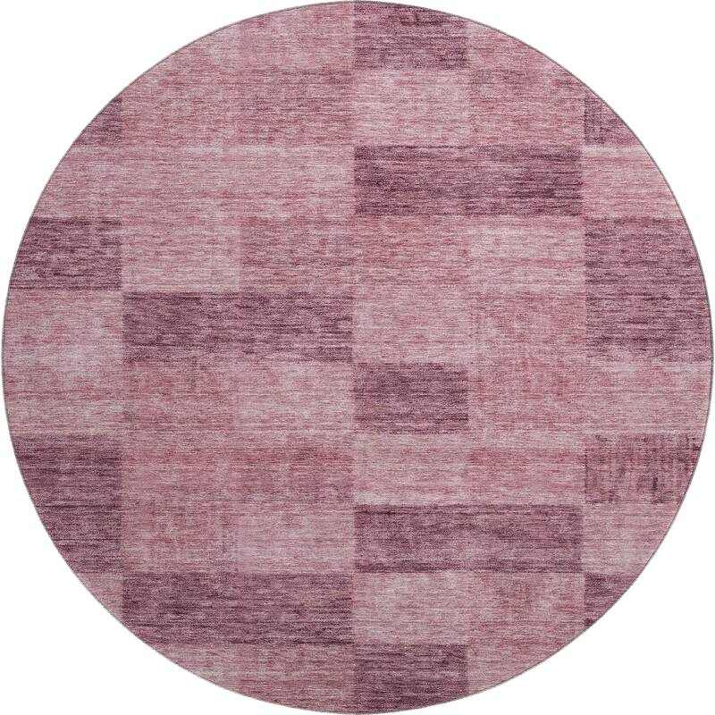 Premium Washable Super Soft Modern Checker Mayfield Rug