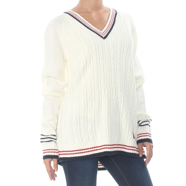 tommy hilfiger v neck sweater women's