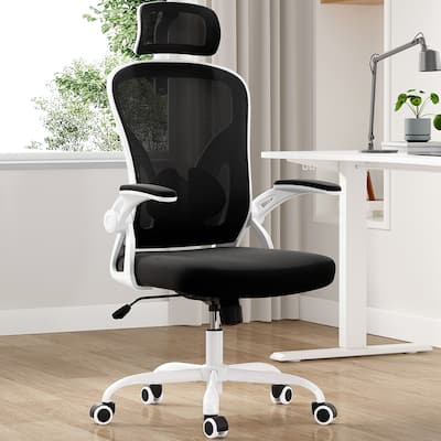 Ergonomic Office Chair, Office Desk Chair with Headrest, High Back Computer Chair with Armrests and Adjustable Lumbar Support
