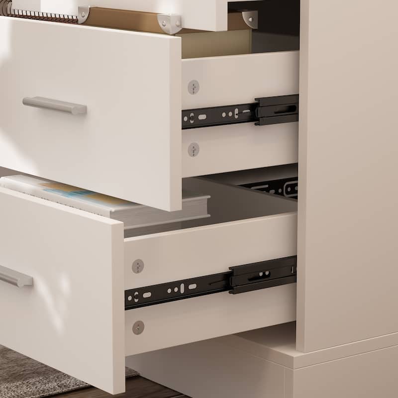 63"W Versatile Standing Desk Aesthetic with Height Customization Table