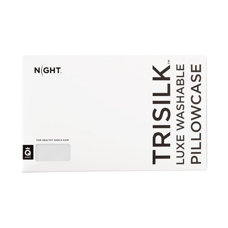 NIGHT Silk Washable Pillowcase - Luxury Mulberry Silk Pillow Covers for Skin and Hair