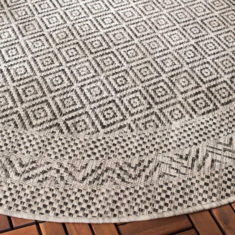 SAFAVIEH Courtyard Shari Indoor/ Outdoor Waterproof Patio Backyard Rug
