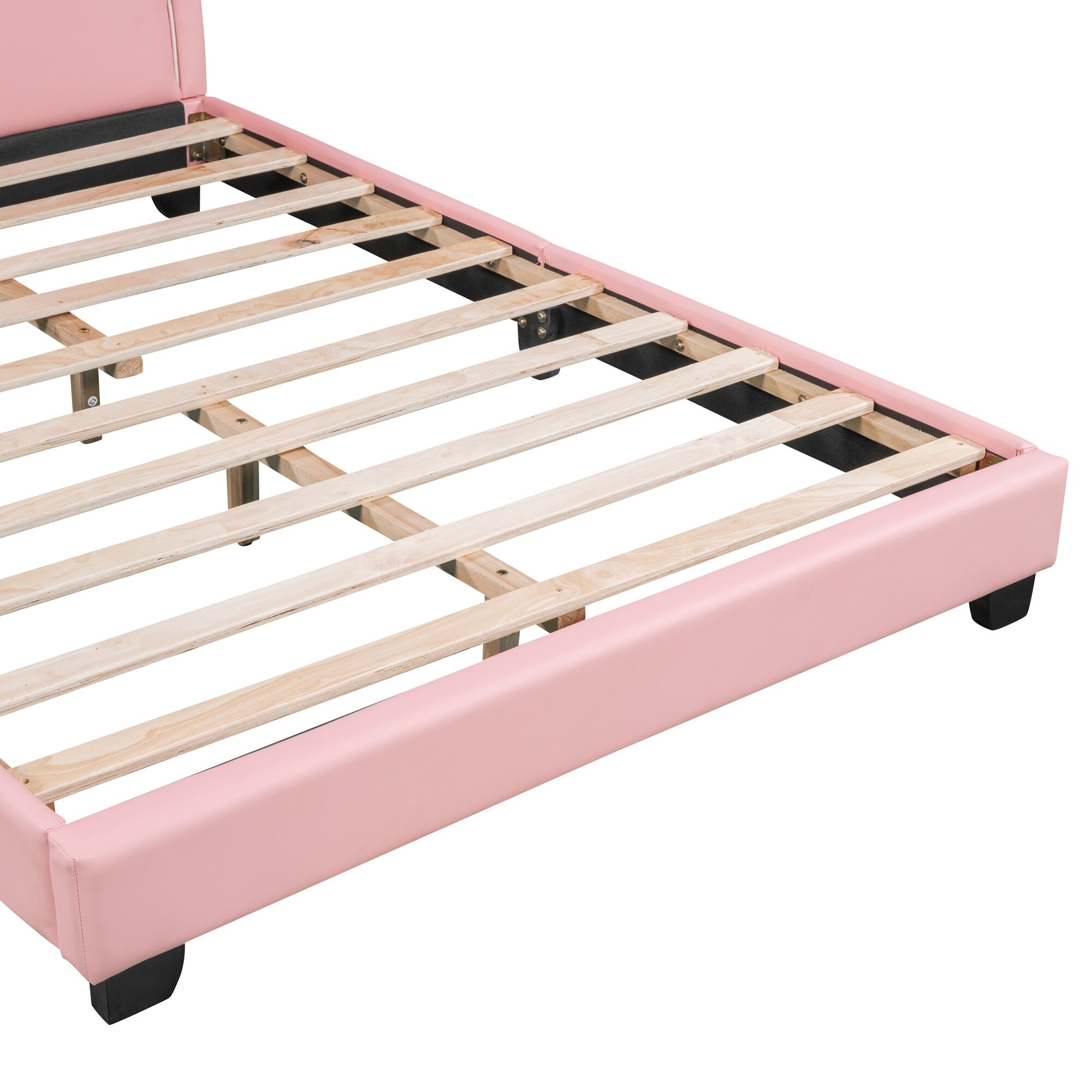 Twin size bed frame shop low to ground