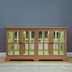 preview thumbnail 51 of 106, GDFStudio - Traditional Storage Curio Cabinet with Tempered Glass Doors and Lighted Display