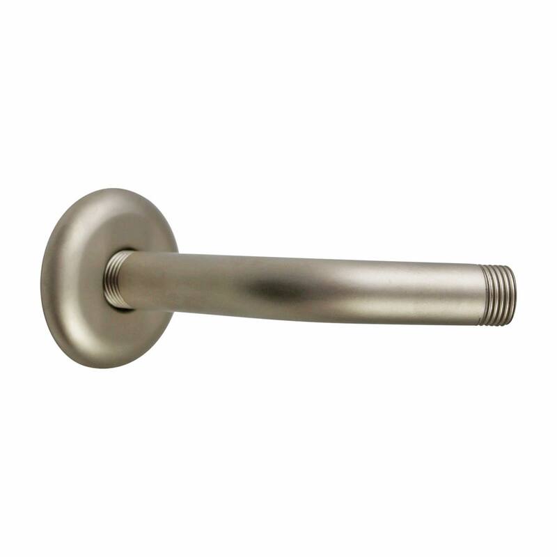 Shower Parts Satin Nickel Brass Shower Arm Part Only Renovators Supply